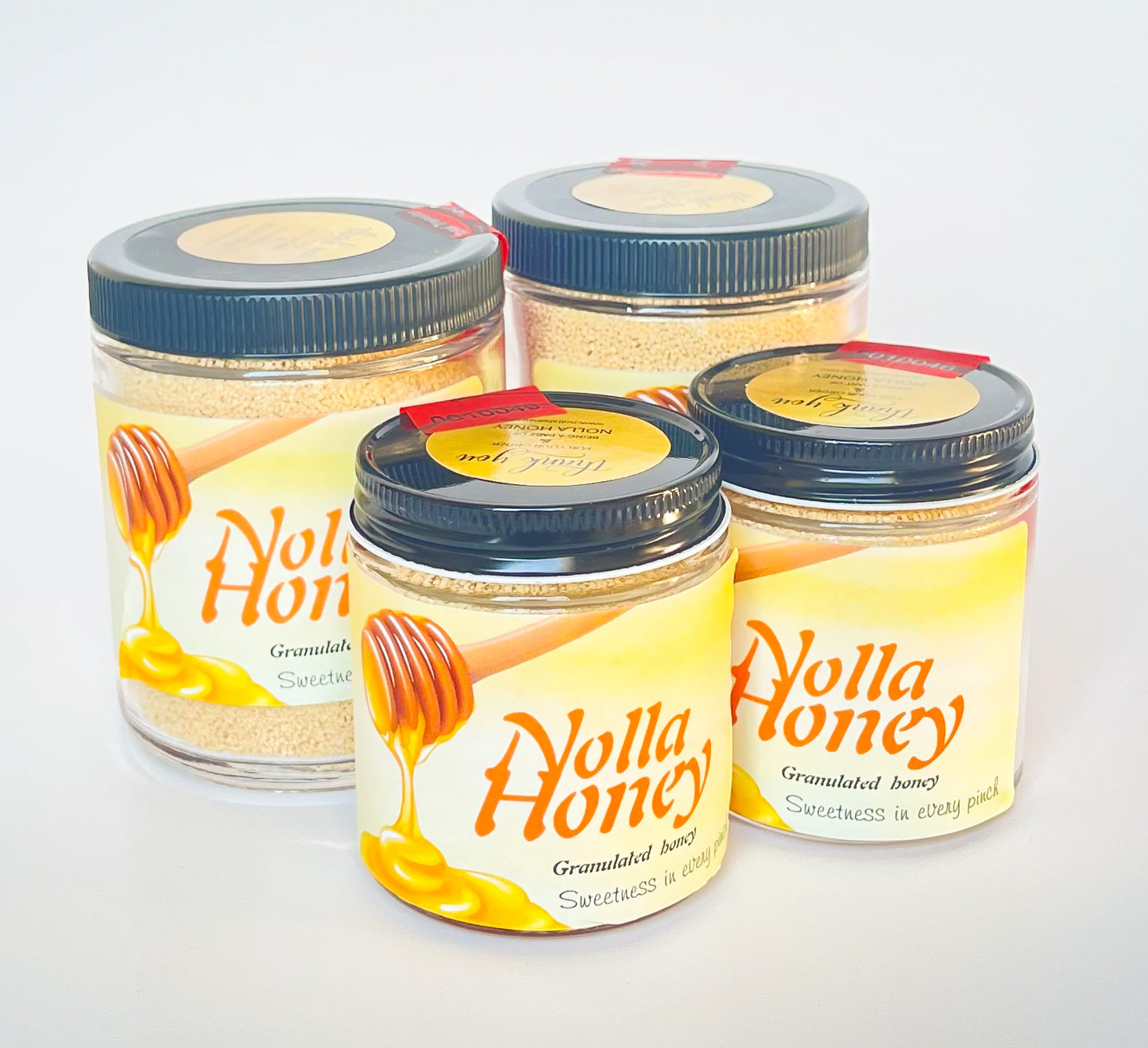 granulated honey 8OZ JARS